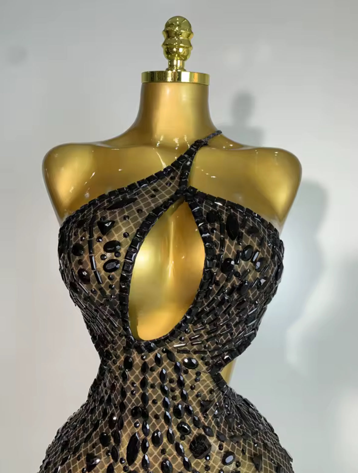 Glamour Gem Mesh Mini Dress – Available in 4 Colors