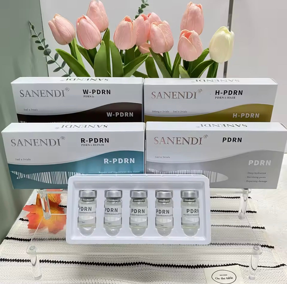 PDRN Salmon DNA Peptide Repair Serum Collection - Microneedling Boosters