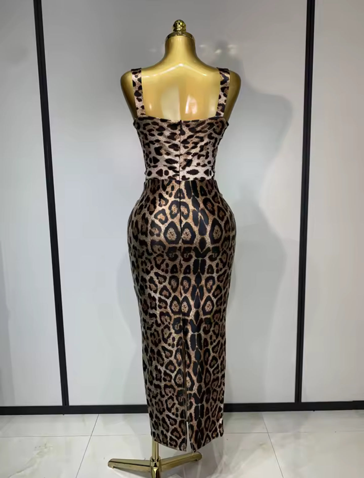 Fierce & Flawless Leopard Print Bodycon Dress