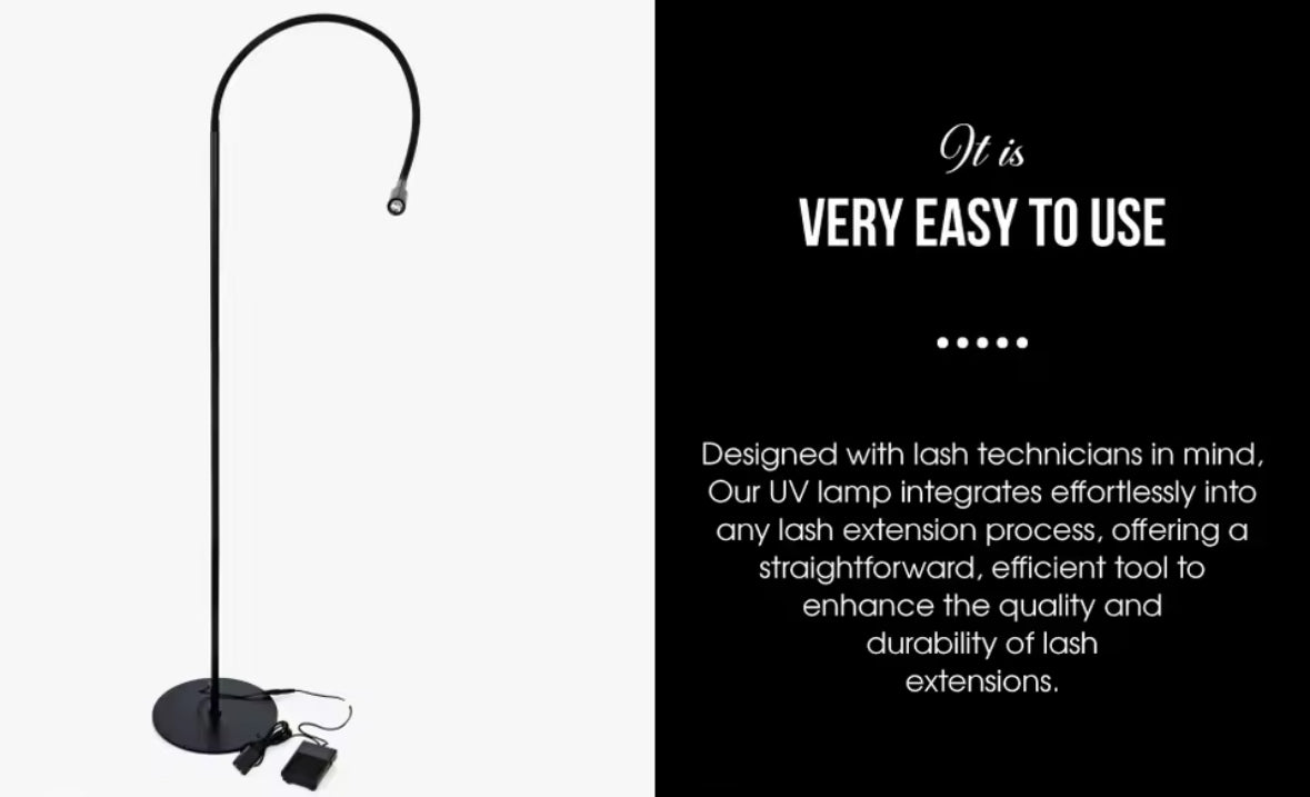 UV Lamp for Lash Extensions
