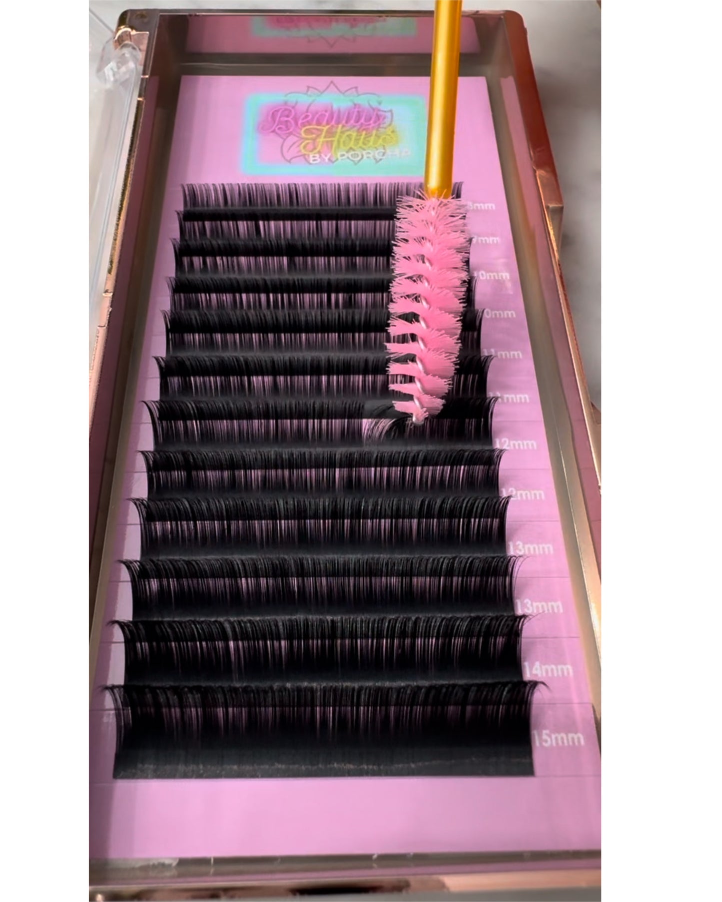 Premium Cashmere Volume Lashes – 0.05 Diameter, C, CC, and D Curl, 8mm - 20mm