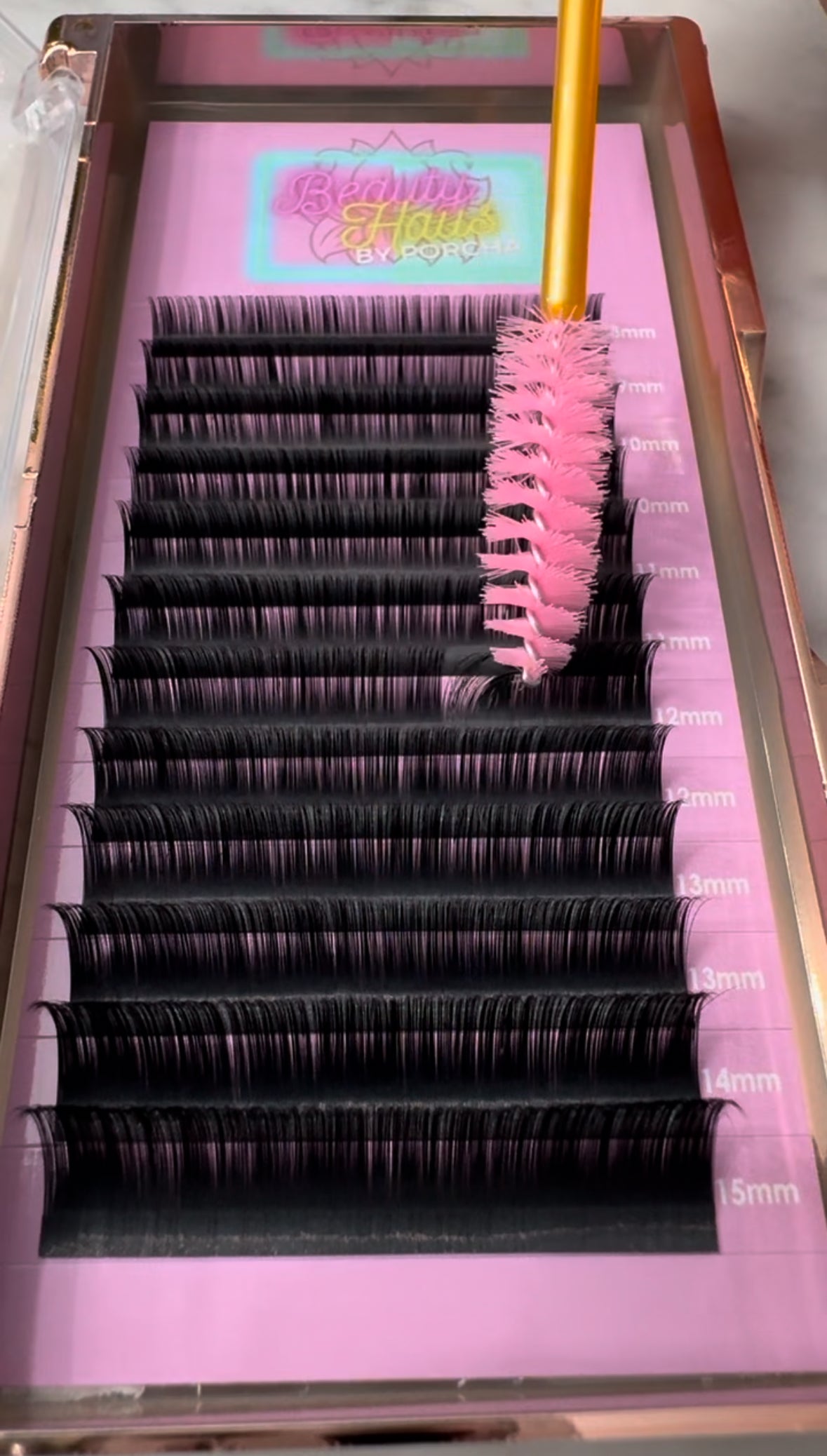 Premium Cashmere Volume Lashes – 0.05 Diameter, C, CC, and D Curl, 8mm - 20mm