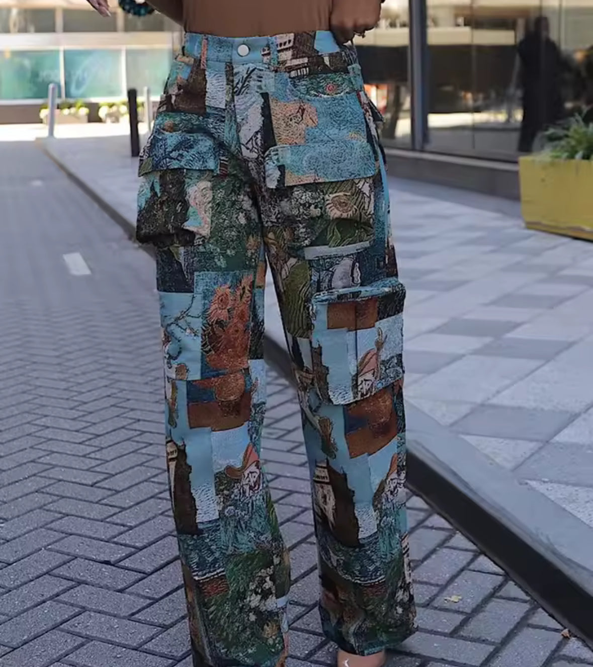Art Gallery Tapestry Cargo Pants
