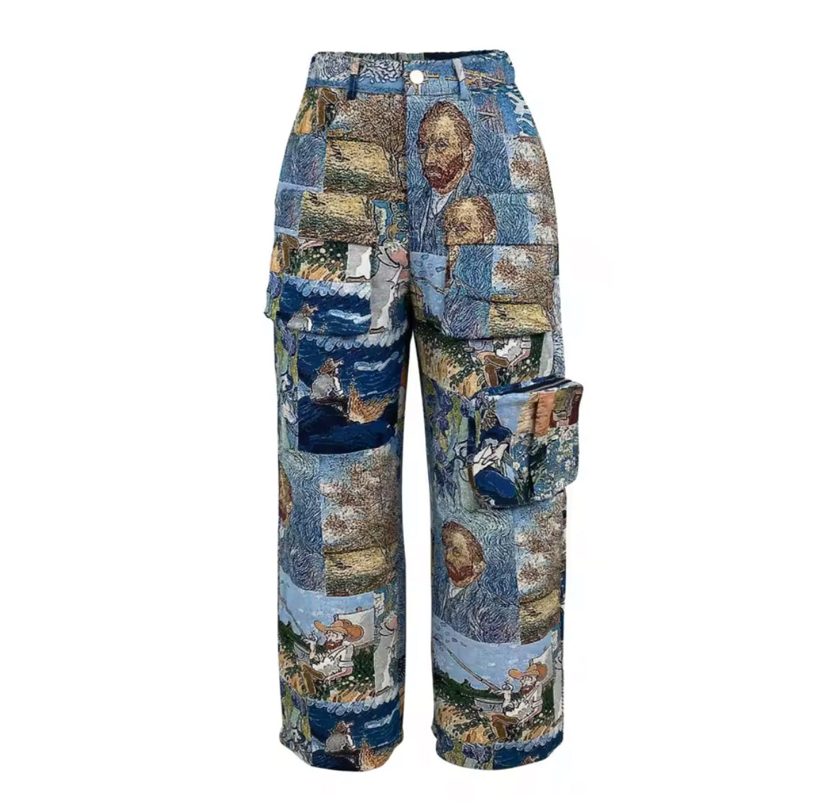 Art Gallery Tapestry Cargo Pants
