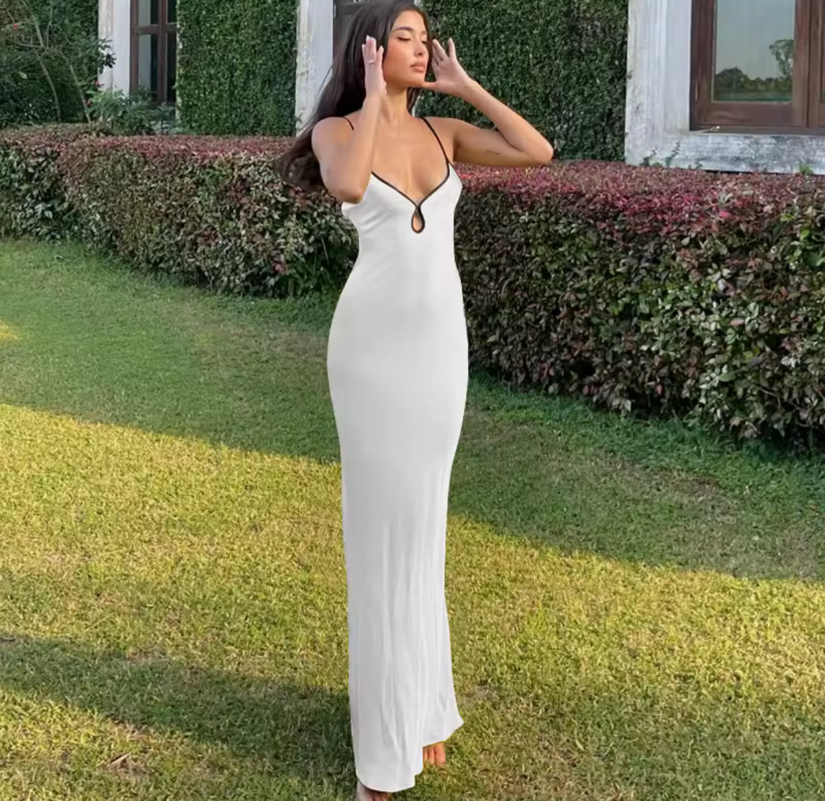 Satin Slip Maxi Dress