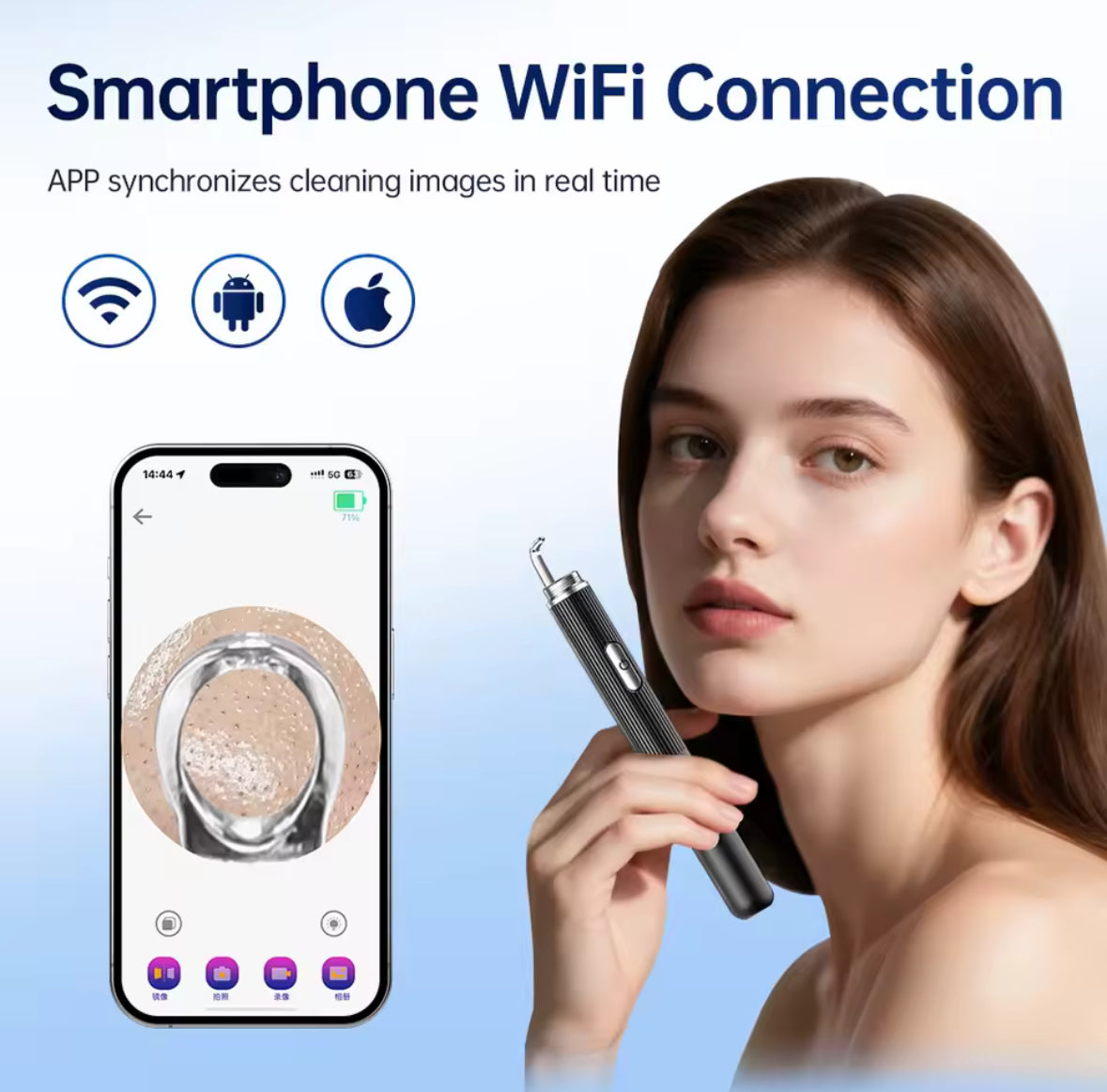 Acne & Blackhead Extraction Remover with HD Camera