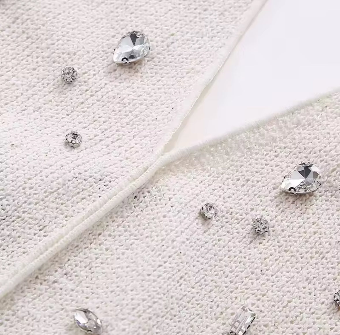 Knit Diamond Halter