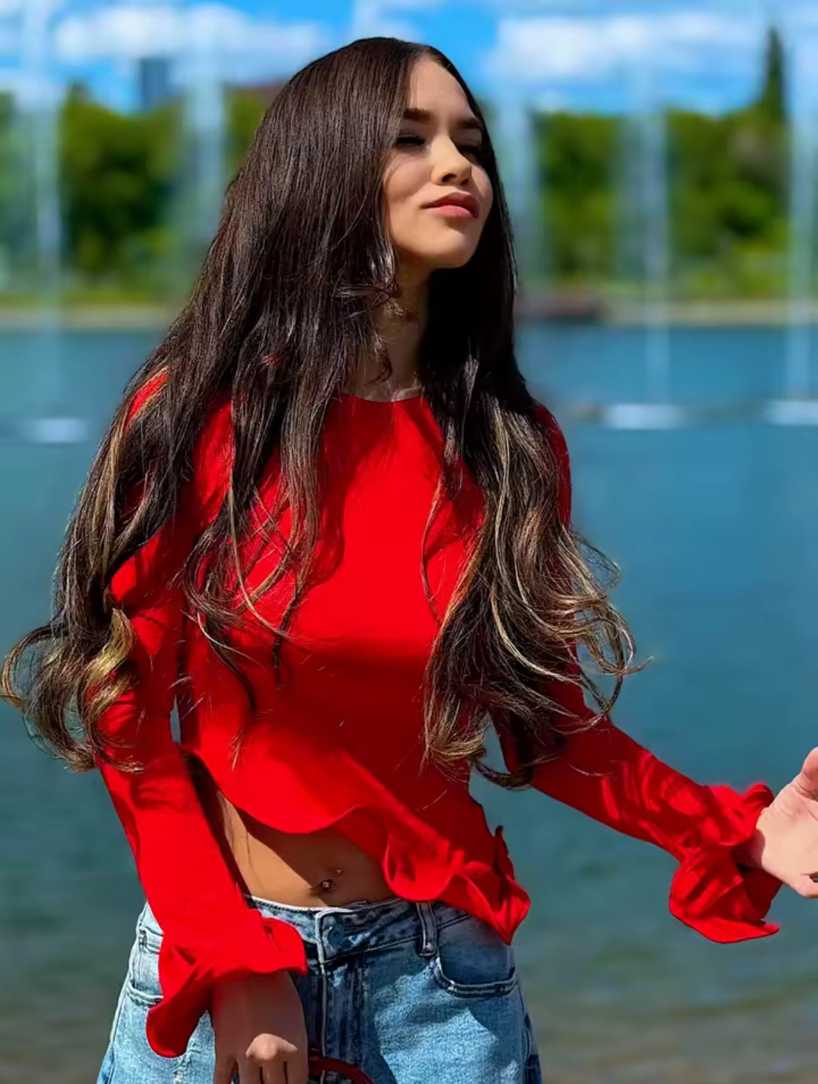 Sculptured Long Sleeve Shirt