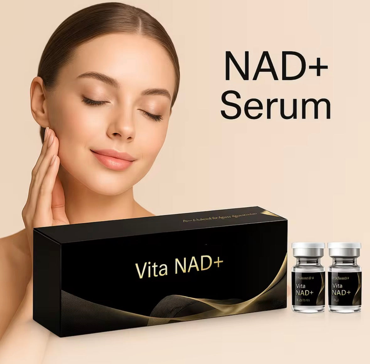 NAD+ Skin Renewal Serum Ampoules - Microneedling Boosters