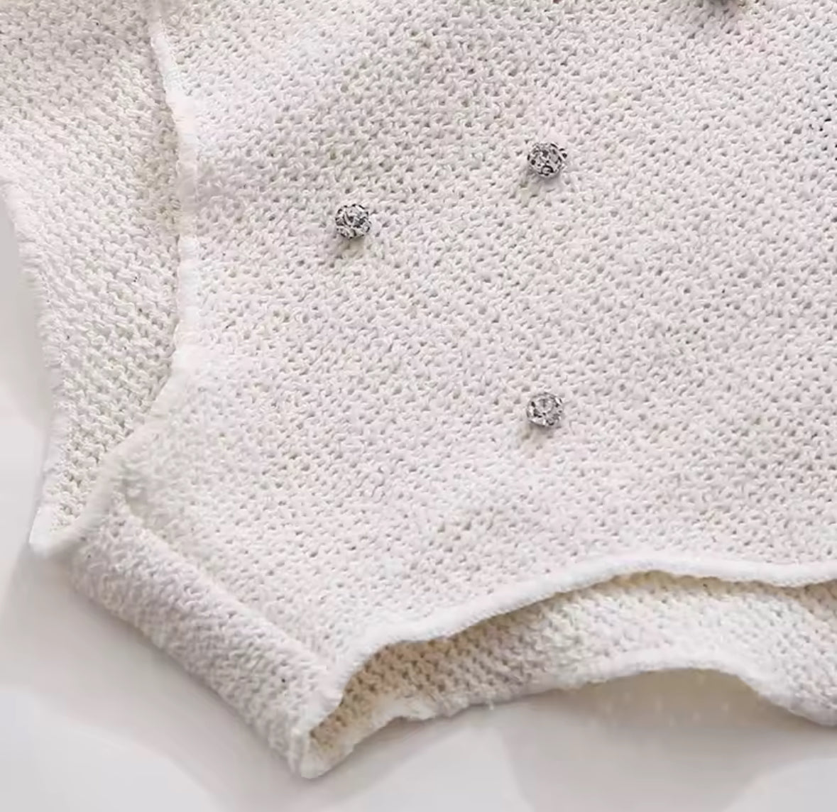 Knit Diamond Halter
