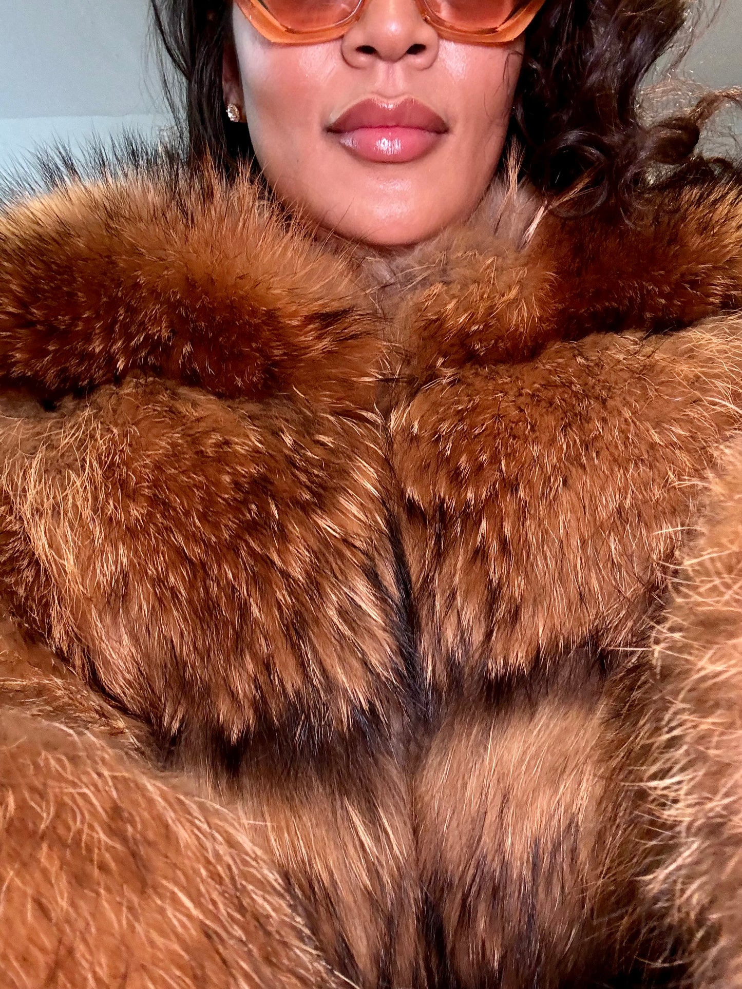 Mob Wife 100% Genuine Fur Coat