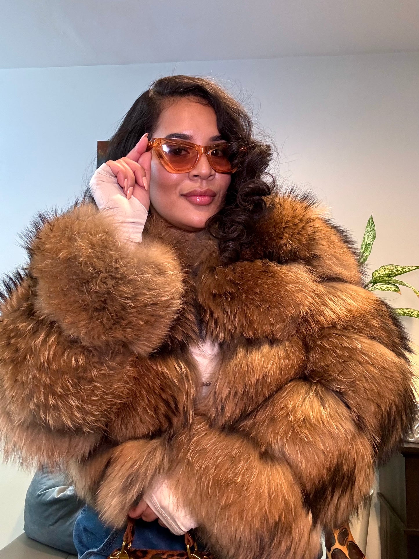 Mob Wife 100% Genuine Fur Coat