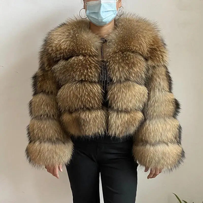 Mob Wife 100% Genuine Fur Coat