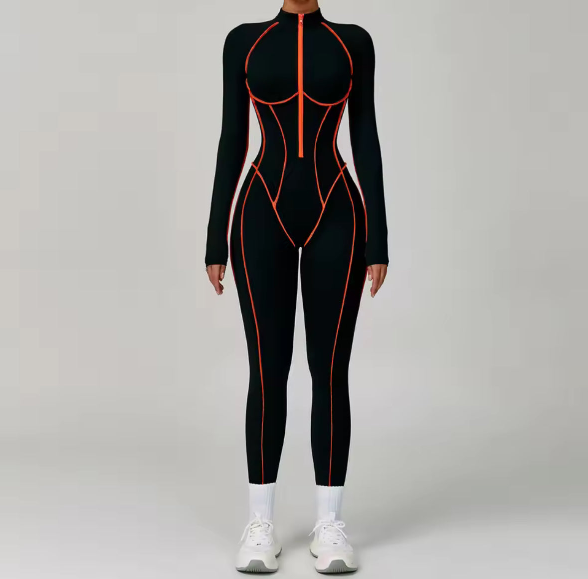 Sculpt & Sleek One-Piece Leotard Jumpsuit Bodysuit