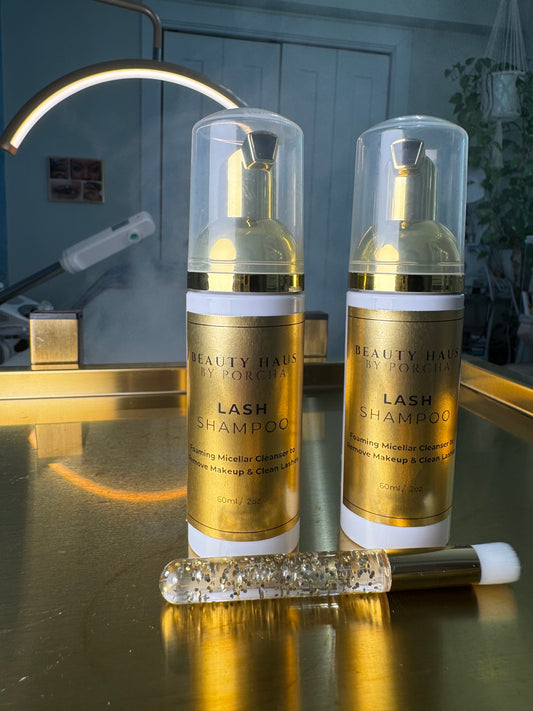 Foaming Lash Shampoo & Brush
