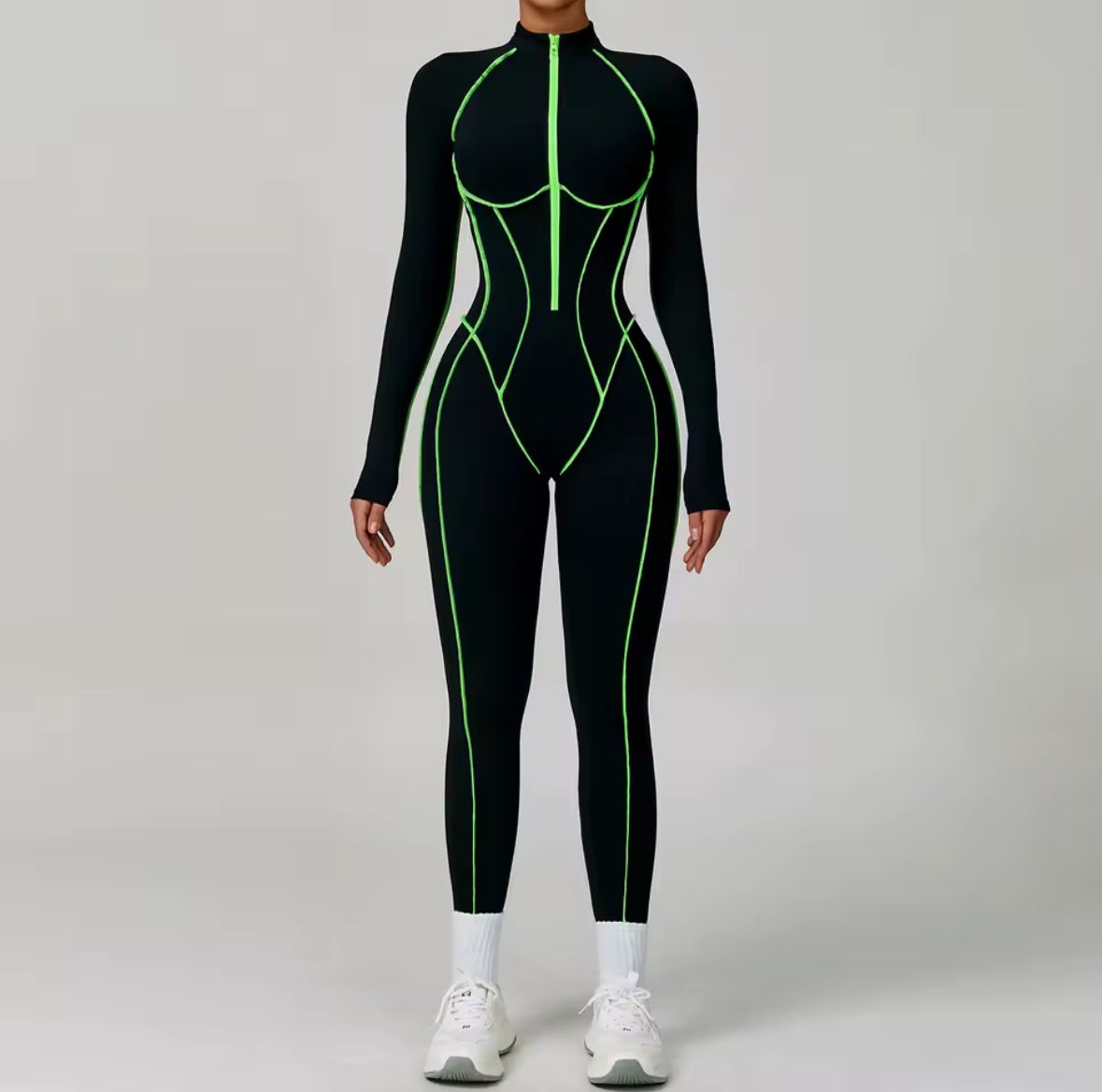 Sculpt & Sleek One-Piece Leotard Jumpsuit Bodysuit