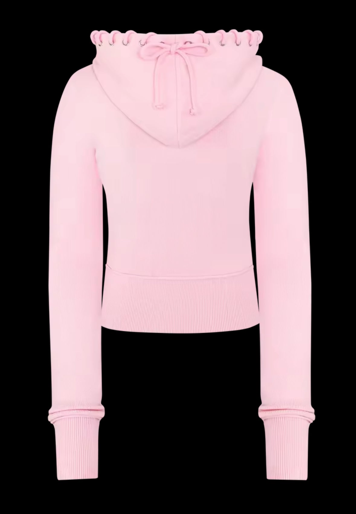 Luxe Ribbed Lounge Separates – Pants, Hoodie & Halter Top