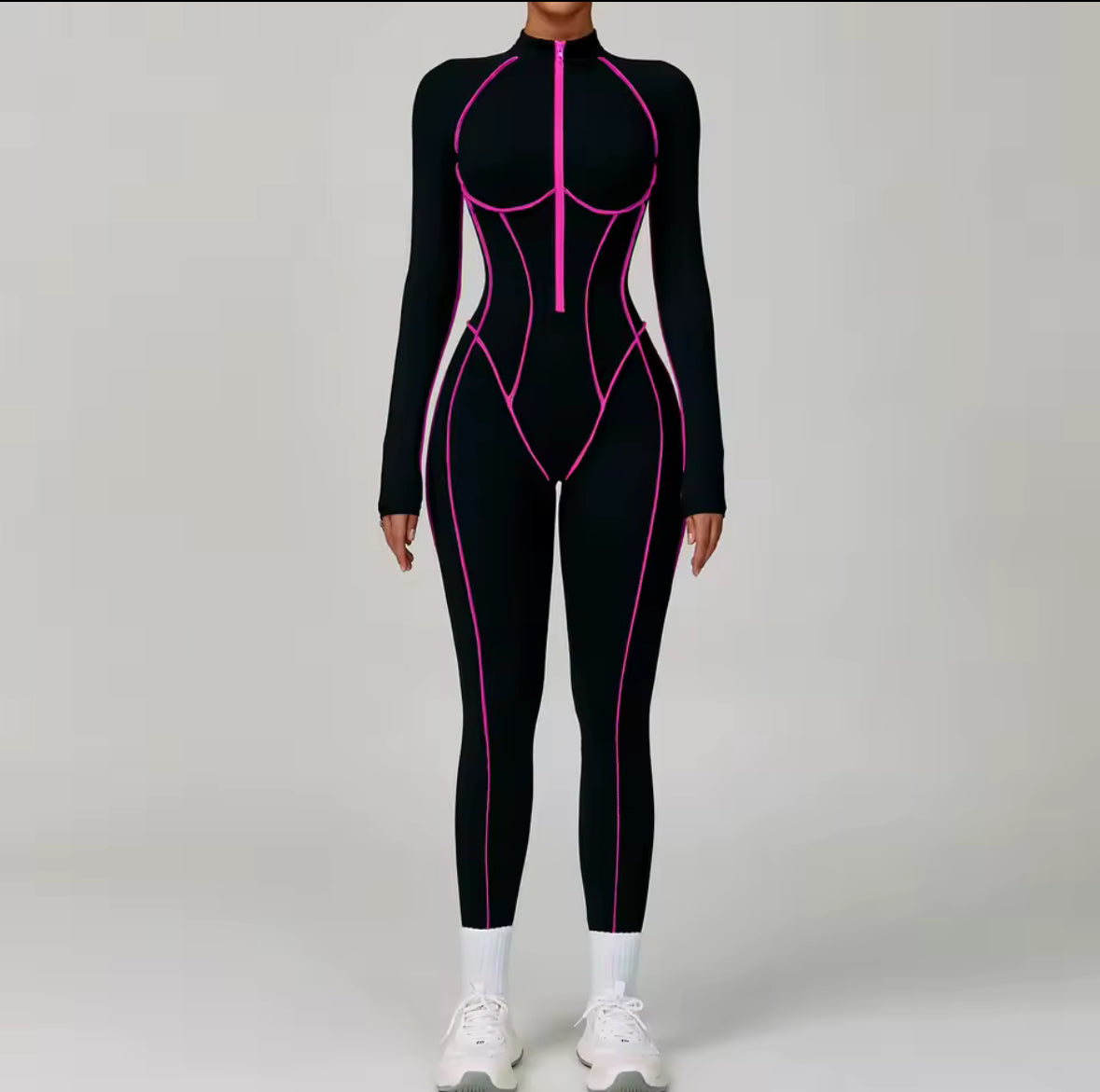 Sculpt & Sleek One-Piece Leotard Jumpsuit Bodysuit