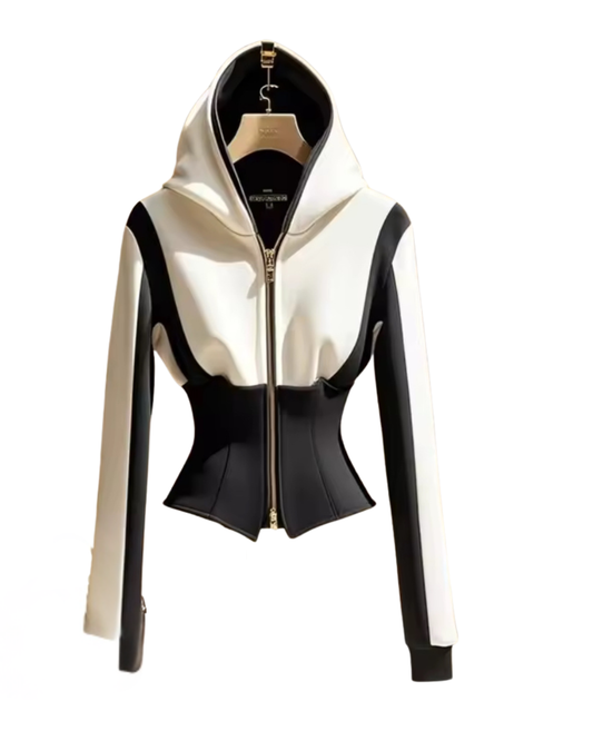 Luxe Hourglass Peplum Hoodie