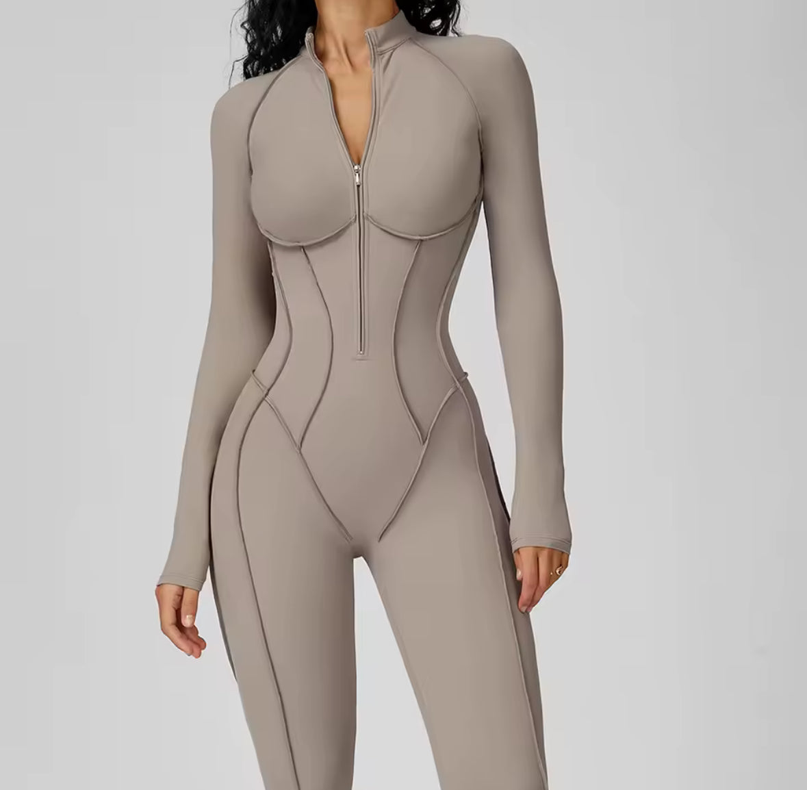 Sculpt & Sleek One-Piece Leotard Jumpsuit Bodysuit
