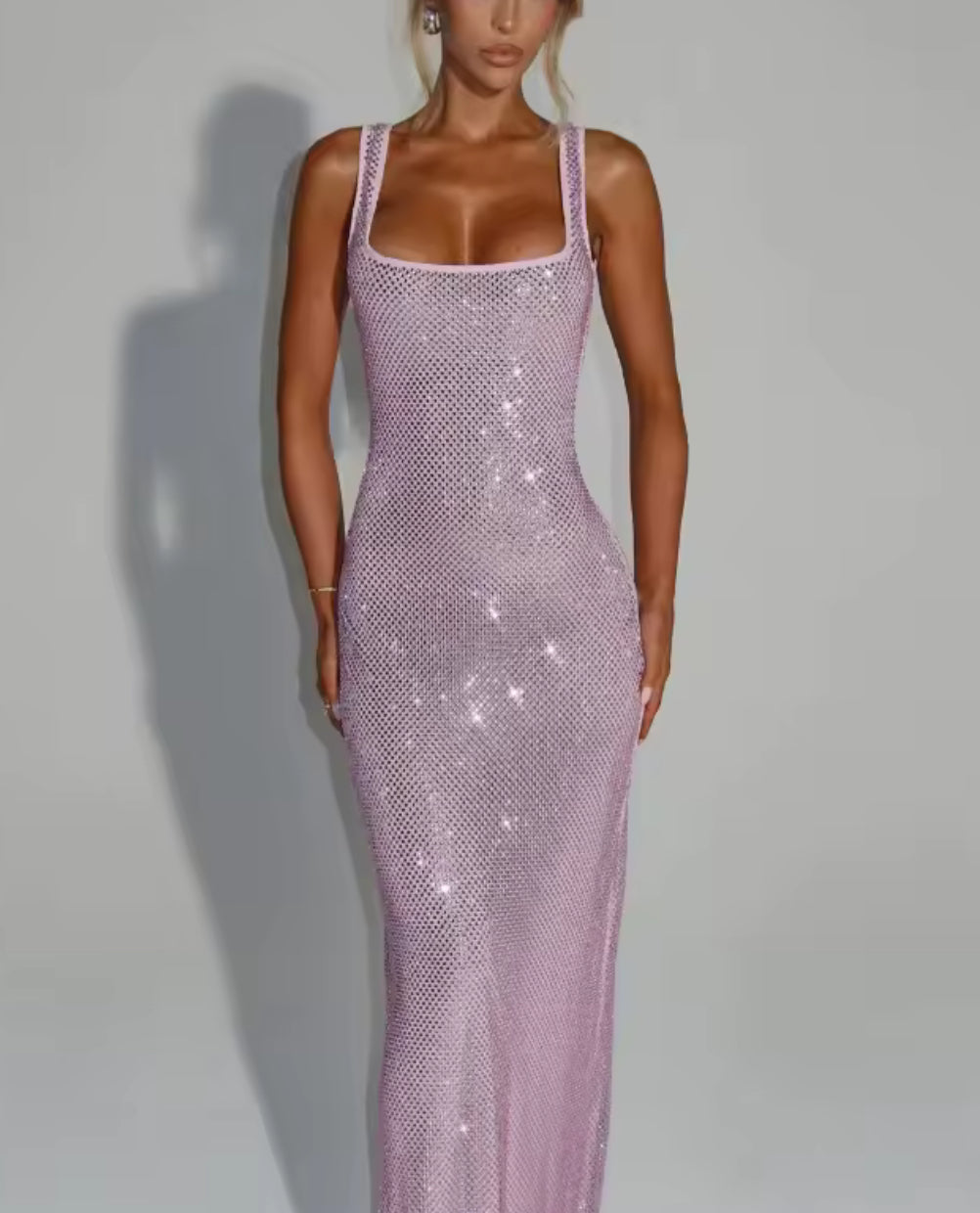 Sequin Maxi Dress