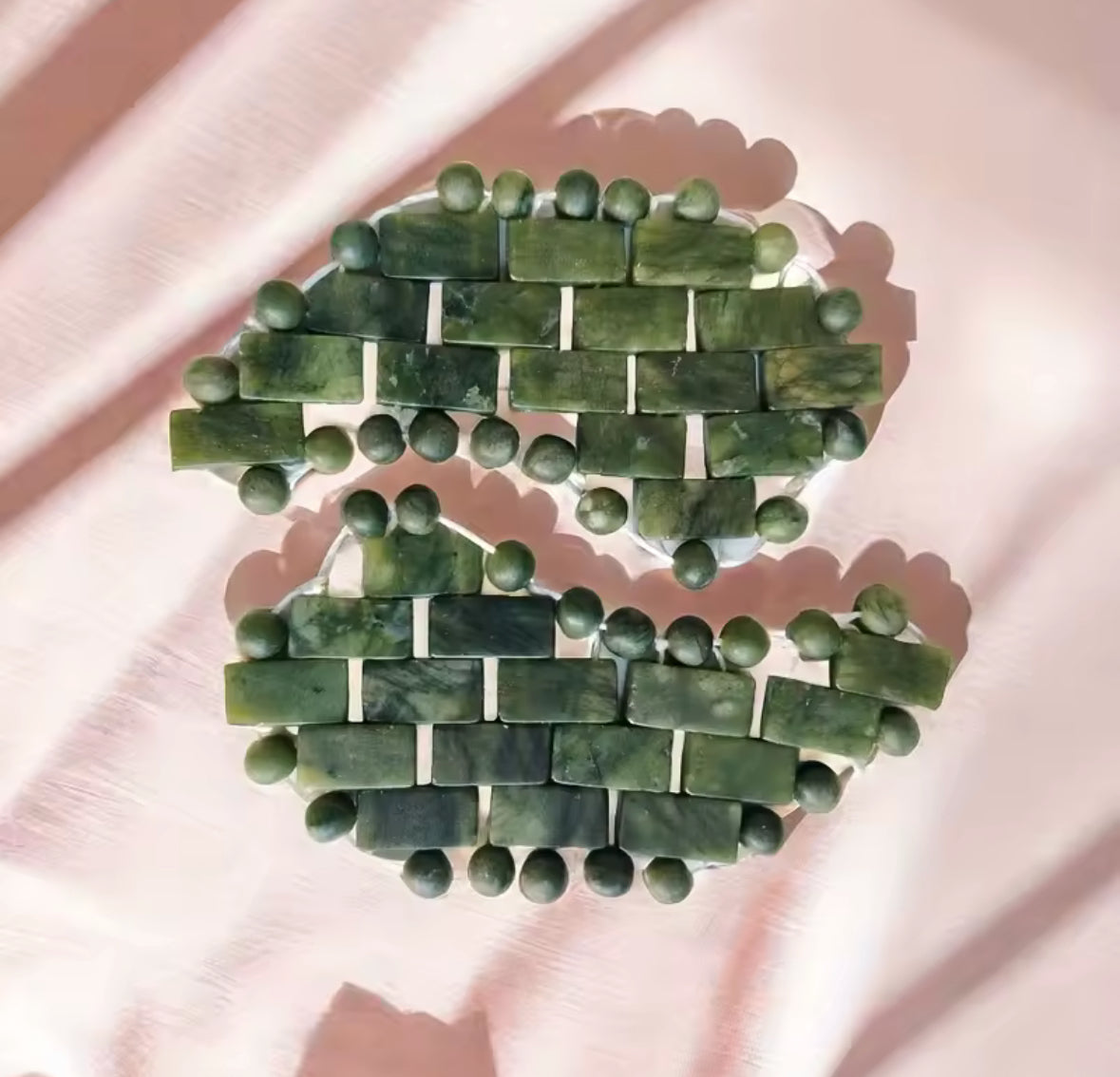 Jade Stone Eye Masks