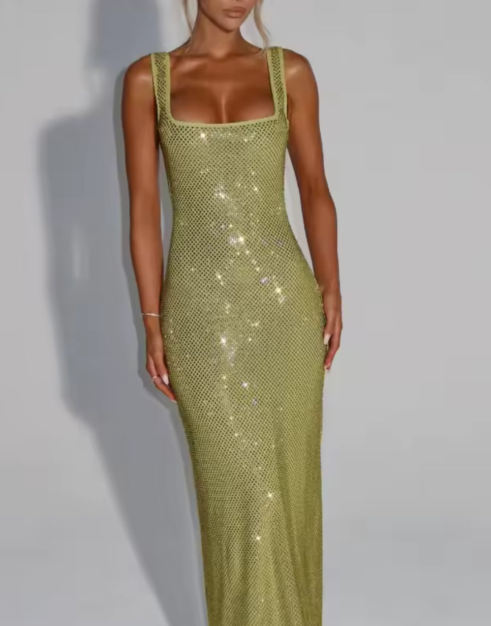 Sequin Maxi Dress