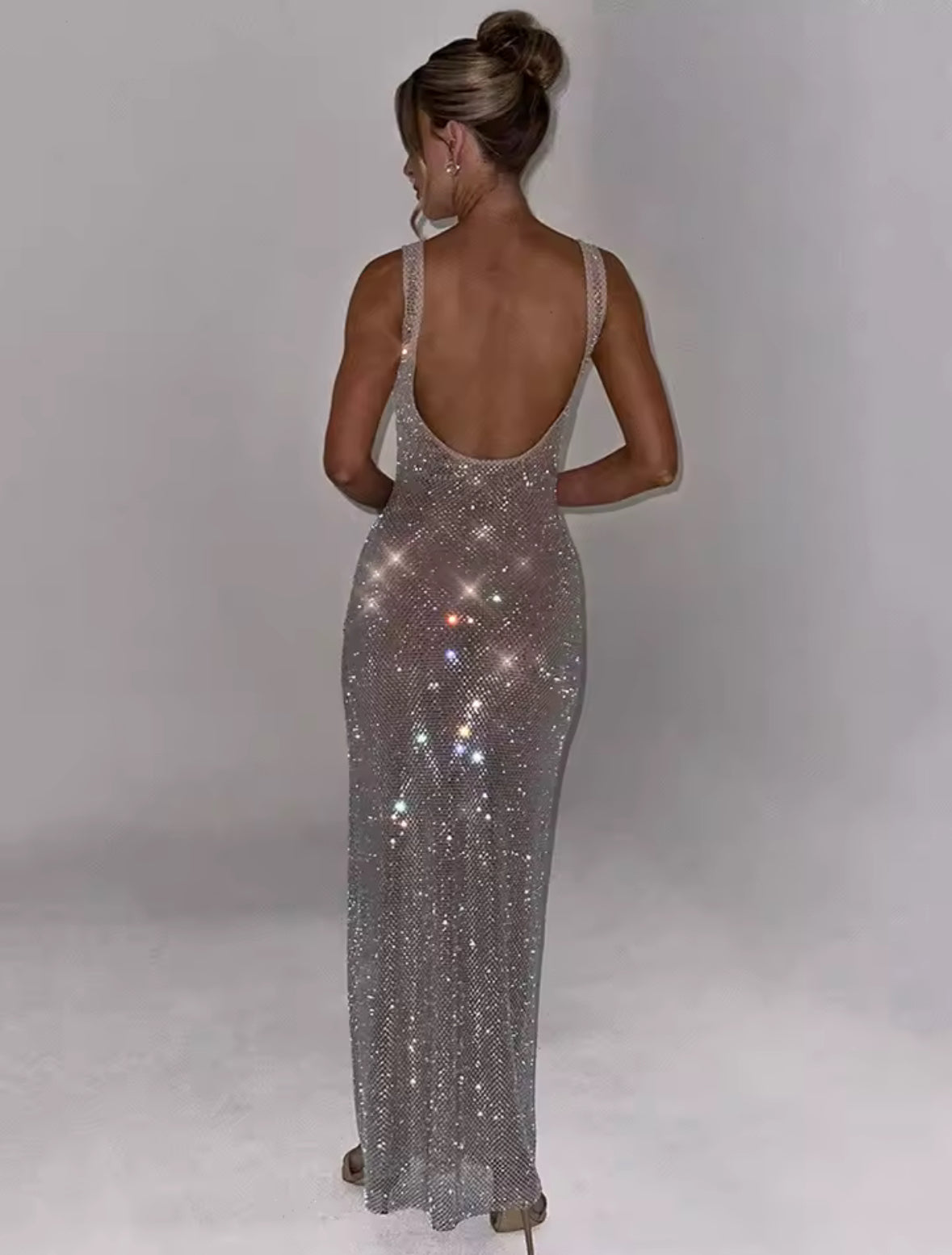 Sequin Maxi Dress