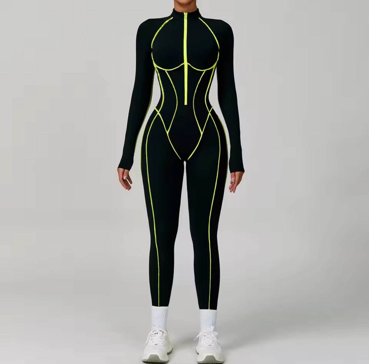 Sculpt & Sleek One-Piece Leotard Jumpsuit Bodysuit