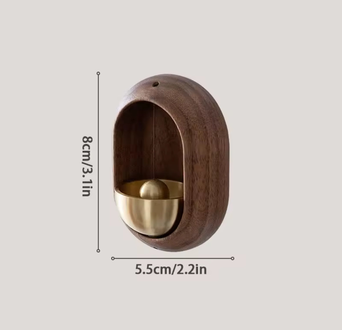 Wood Door Bell Chime