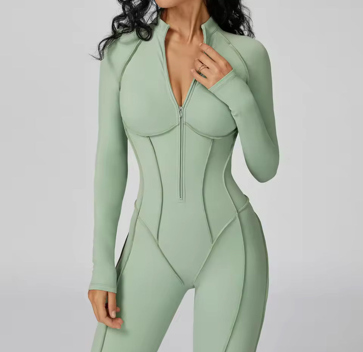 Sculpt & Sleek One-Piece Leotard Jumpsuit Bodysuit