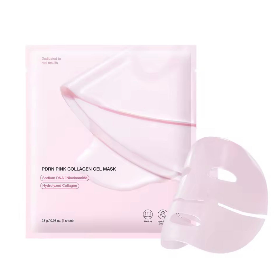 PDRN Salmon DNA Pink Collagen Peptide Deep HydroGel Mask