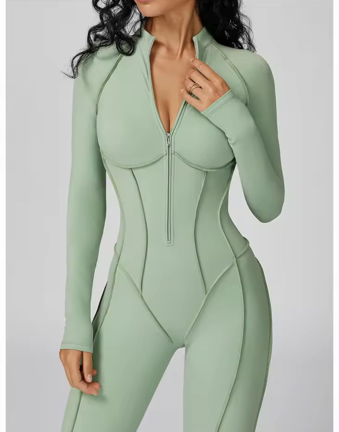 Sculpt & Sleek One-Piece Leotard Jumpsuit Bodysuit