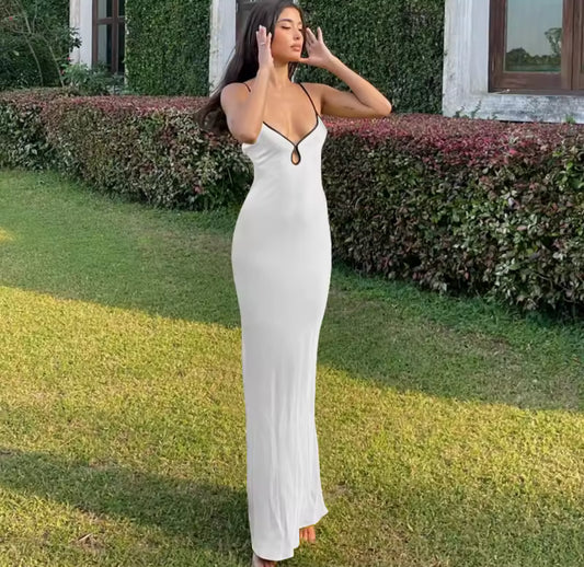 Satin Slip Maxi Dress