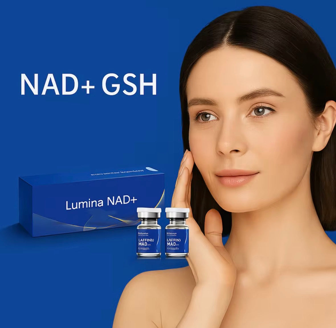 NAD+ Skin Renewal Serum Ampoules - Microneedling Boosters