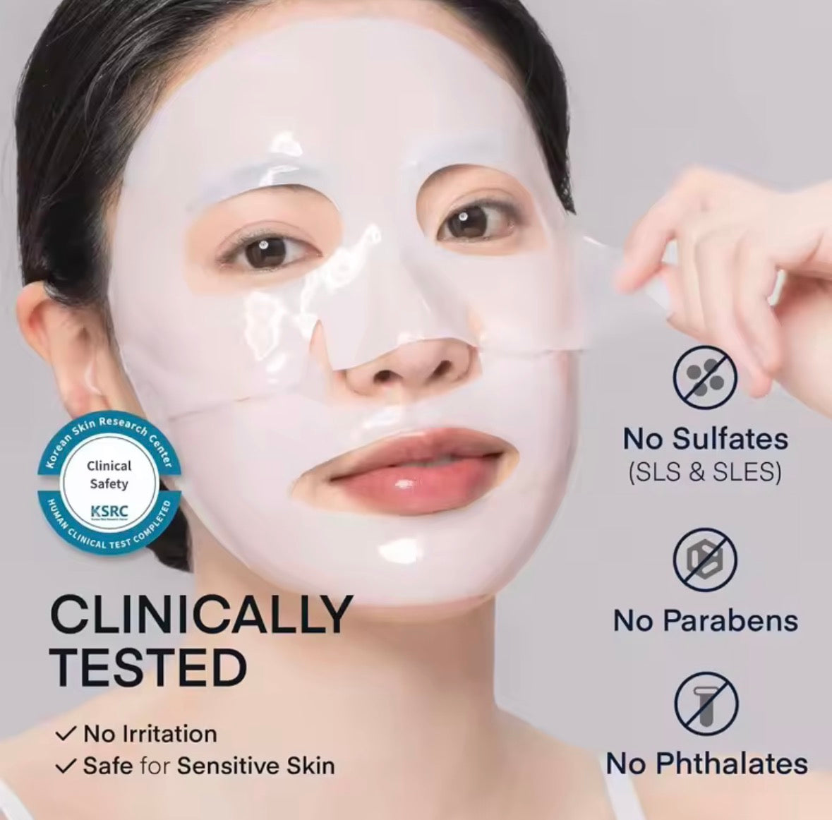 PDRN Salmon DNA Pink Collagen Peptide Deep HydroGel Mask