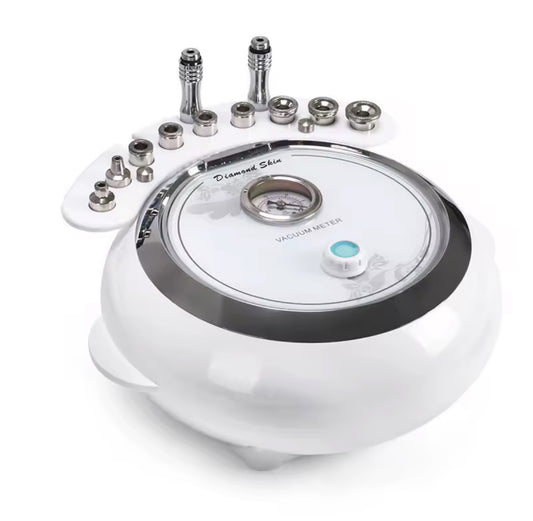 3 in 1 Professional Diamond Microdermabrasion Exfoliation Machine with Spray Toner and Extractor Vacuum Suction