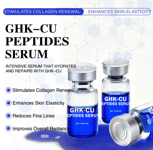 GHK-Cu Copper Peptide Repair Ampoules - Microneedling Boosters