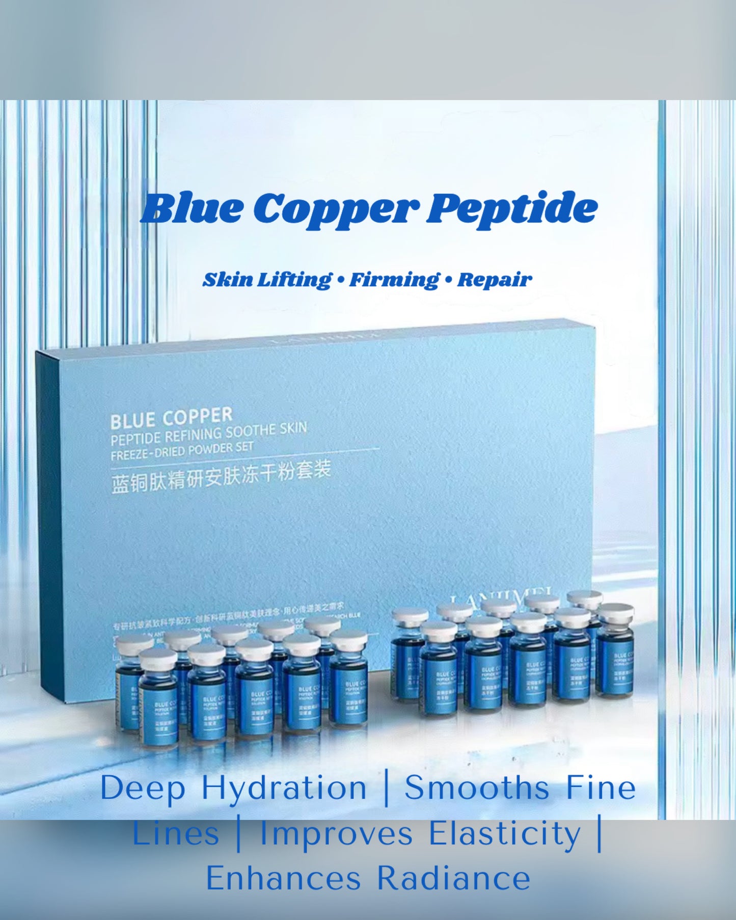 Blue Copper Peptide Repair System (Freeze-Dried Treatment Kit)