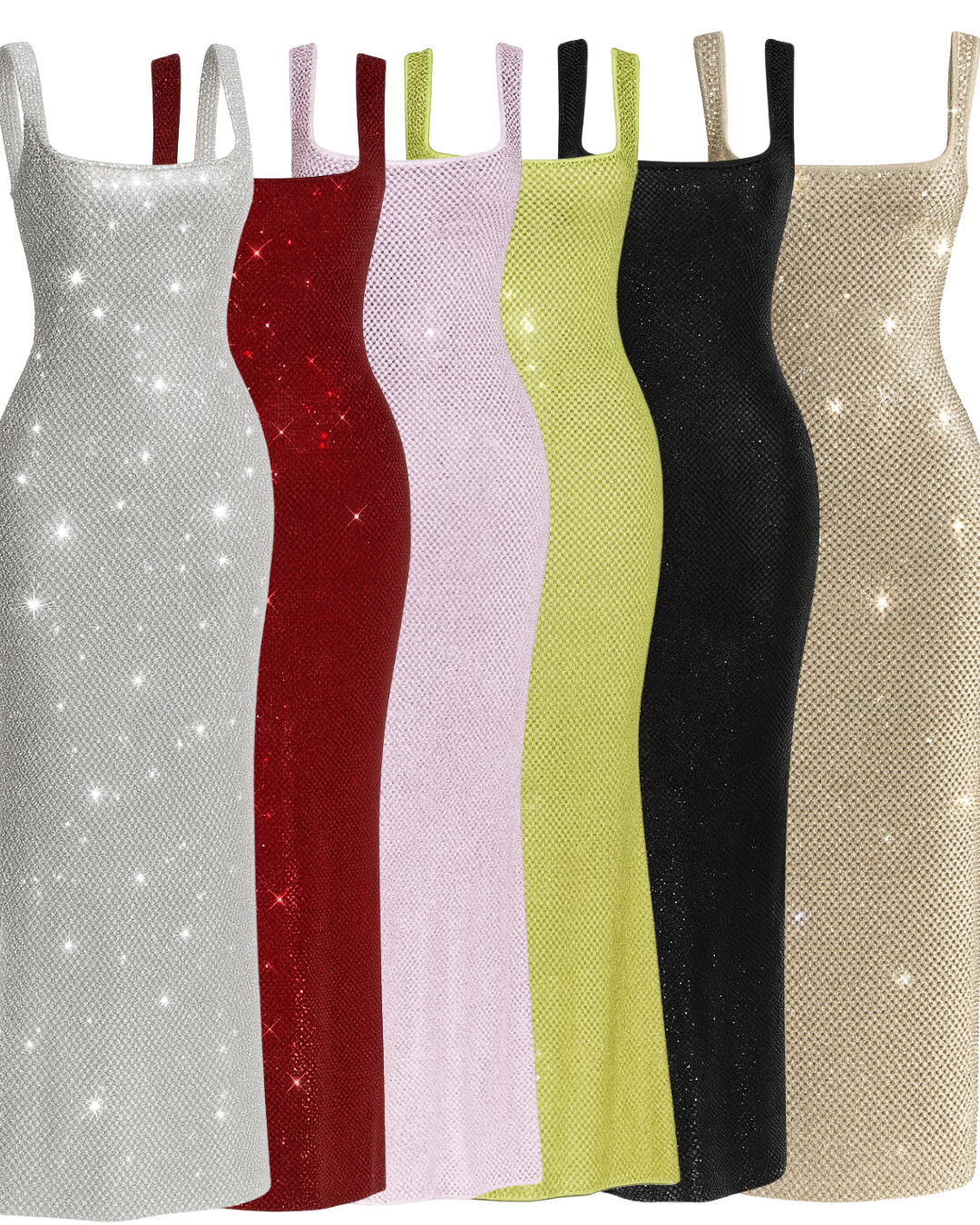 Sequin Maxi Dress