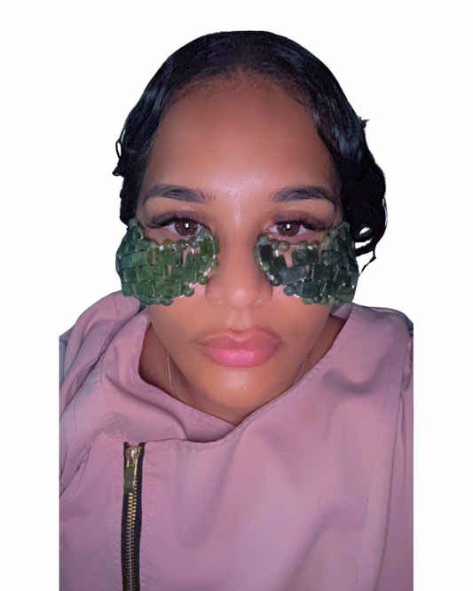 Jade Stone Eye Masks
