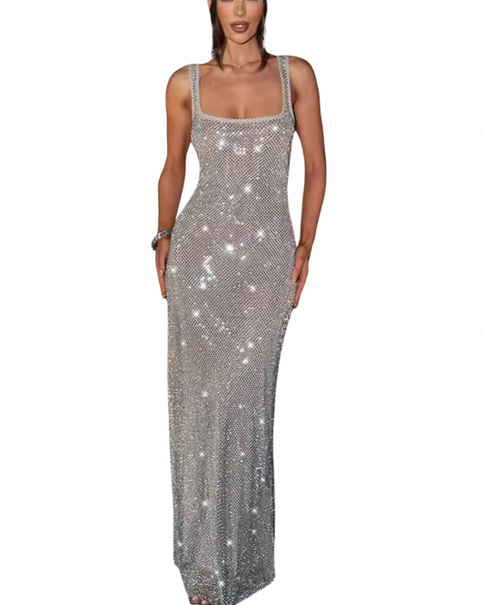 Sequin Maxi Dress