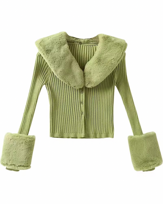 Cozy Luxe Ribbed Knit Top