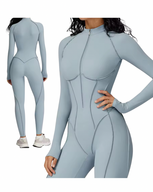Sculpt & Sleek One-Piece Leotard Jumpsuit Bodysuit