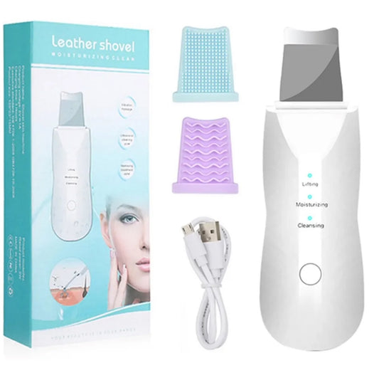 Ultrasonic Skin Scrubber Spatula